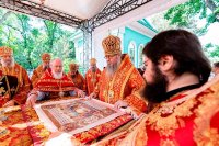40-Архиепископ Усть-Каменогорский и Семипалатинский Амфилохий принял участие в торжествах, посвященных 20-летию учреждения Казахстанского Митрополичьего округа