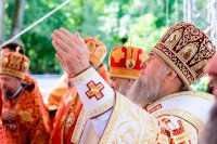 42-Архиепископ Усть-Каменогорский и Семипалатинский Амфилохий принял участие в торжествах, посвященных 20-летию учреждения Казахстанского Митрополичьего округа