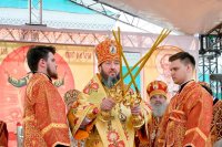 49-Архиепископ Усть-Каменогорский и Семипалатинский Амфилохий принял участие в торжествах, посвященных 20-летию учреждения Казахстанского Митрополичьего округа