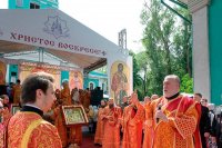 50-Архиепископ Усть-Каменогорский и Семипалатинский Амфилохий принял участие в торжествах, посвященных 20-летию учреждения Казахстанского Митрополичьего округа