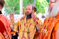 55-Архиепископ Усть-Каменогорский и Семипалатинский Амфилохий принял участие в торжествах, посвященных 20-летию учреждения Казахстанского Митрополичьего округа