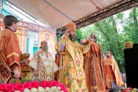 57-Архиепископ Усть-Каменогорский и Семипалатинский Амфилохий принял участие в торжествах, посвященных 20-летию учреждения Казахстанского Митрополичьего округа