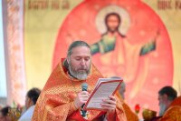 58-Архиепископ Усть-Каменогорский и Семипалатинский Амфилохий принял участие в торжествах, посвященных 20-летию учреждения Казахстанского Митрополичьего округа