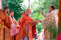 60-Архиепископ Усть-Каменогорский и Семипалатинский Амфилохий принял участие в торжествах, посвященных 20-летию учреждения Казахстанского Митрополичьего округа