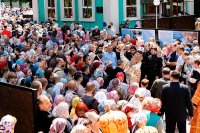 70-Архиепископ Усть-Каменогорский и Семипалатинский Амфилохий принял участие в торжествах, посвященных 20-летию учреждения Казахстанского Митрополичьего округа