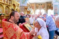 74-Архиепископ Усть-Каменогорский и Семипалатинский Амфилохий принял участие в торжествах, посвященных 20-летию учреждения Казахстанского Митрополичьего округа