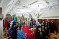 1-Состоялось наречение архимандрита Вианора (Иванова) во епископа Уральского и Атырауского