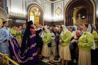 19-В праздник Рождества Богородицы архиепископ Амфилохий сослужил Святейшему Патриарху Кириллу за Литургией в храме Христа Спасителя в Москве и принял участие в хиротонии архимандрита Вианора (Иванова) во епископа Уральского и Атырауского