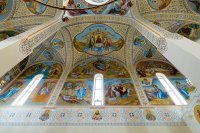 5-Перенесение мощей святителя Николая Чудотворца из Мир Ликийских в город Бари. Управляющий Усть-Каменогорской и Семипалатинской епархией сослужил митрополиту Александру в Гаврииловском храме города Талдыкоргана