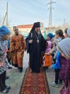 2-Архиепископ Амфилохий совершил Божественную Литургию в Воскресенском кафедральном соборе города Семипалатинска