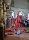 17-Архиепископ Амфилохий совершил Божественную Литургию в Воскресенском кафедральном соборе города Семипалатинска
