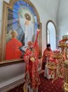 21-Архиепископ Амфилохий совершил Божественную Литургию в Воскресенском кафедральном соборе города Семипалатинска