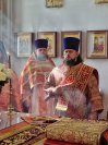 22-Архиепископ Амфилохий совершил Божественную Литургию в Воскресенском кафедральном соборе города Семипалатинска