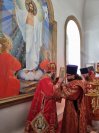 24-Архиепископ Амфилохий совершил Божественную Литургию в Воскресенском кафедральном соборе города Семипалатинска