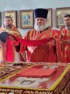 26-Архиепископ Амфилохий совершил Божественную Литургию в Воскресенском кафедральном соборе города Семипалатинска