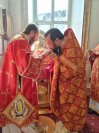 32-Архиепископ Амфилохий совершил Божественную Литургию в Воскресенском кафедральном соборе города Семипалатинска