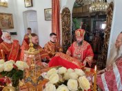 36-Архиепископ Амфилохий совершил Божественную Литургию в Воскресенском кафедральном соборе города Семипалатинска
