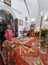39-Архиепископ Амфилохий совершил Божественную Литургию в Воскресенском кафедральном соборе города Семипалатинска