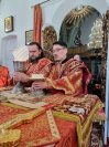 42-Архиепископ Амфилохий совершил Божественную Литургию в Воскресенском кафедральном соборе города Семипалатинска