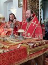 46-Архиепископ Амфилохий совершил Божественную Литургию в Воскресенском кафедральном соборе города Семипалатинска