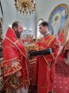 56-Архиепископ Амфилохий совершил Божественную Литургию в Воскресенском кафедральном соборе города Семипалатинска