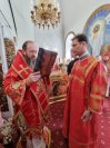 57-Архиепископ Амфилохий совершил Божественную Литургию в Воскресенском кафедральном соборе города Семипалатинска