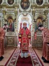 62-Архиепископ Амфилохий совершил Божественную Литургию в Воскресенском кафедральном соборе города Семипалатинска
