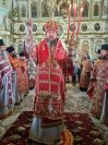 66-Архиепископ Амфилохий совершил Божественную Литургию в Воскресенском кафедральном соборе города Семипалатинска