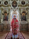 68-Архиепископ Амфилохий совершил Божественную Литургию в Воскресенском кафедральном соборе города Семипалатинска