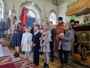 69-Архиепископ Амфилохий совершил Божественную Литургию в Воскресенском кафедральном соборе города Семипалатинска