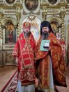 75-Архиепископ Амфилохий совершил Божественную Литургию в Воскресенском кафедральном соборе города Семипалатинска
