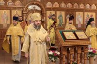 2-В Неделю пред Воздвижением Креста Господня архиепископ Амфилохий совершил Божественную Литургию в Андреевском кафедральном соборе