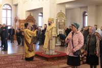 7-В Неделю пред Воздвижением Креста Господня архиепископ Амфилохий совершил Божественную Литургию в Андреевском кафедральном соборе