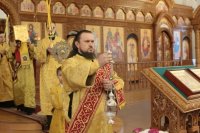 9-В Неделю пред Воздвижением Креста Господня архиепископ Амфилохий совершил Божественную Литургию в Андреевском кафедральном соборе