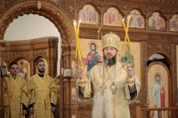 30-В Неделю пред Воздвижением Креста Господня архиепископ Амфилохий совершил Божественную Литургию в Андреевском кафедральном соборе