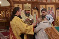 39-В Неделю пред Воздвижением Креста Господня архиепископ Амфилохий совершил Божественную Литургию в Андреевском кафедральном соборе