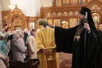 44-В Неделю пред Воздвижением Креста Господня архиепископ Амфилохий совершил Божественную Литургию в Андреевском кафедральном соборе