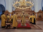 1-Вечернее богослужение в Андреевском кафедральном соборе