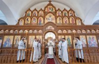 19-«Вознеслся еси во славе, Христе Боже наш, радость сотворивый учеником обетованием Святаго Духа». Праздник Вознесения Господня в главном храме Рудного Алтая