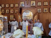 33-«Вознеслся еси во славе, Христе Боже наш, радость сотворивый учеником обетованием Святаго Духа». Праздник Вознесения Господня в главном храме Рудного Алтая