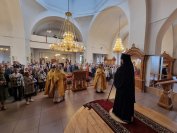 44-Божественная Литургия в Неделю 3-ю по Пятидесятнице в Андреевском кафедральном соборе