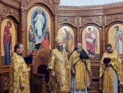 11-Неделя сыропустная, воспоминание Адамова изгнания. Божественная Литургия в Свято-Андреевском кафедральном соборе