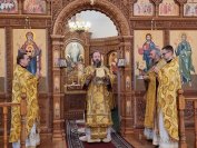15-Неделя сыропустная, воспоминание Адамова изгнания. Божественная Литургия в Свято-Андреевском кафедральном соборе