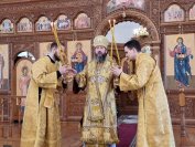 34-Неделя сыропустная, воспоминание Адамова изгнания. Божественная Литургия в Свято-Андреевском кафедральном соборе