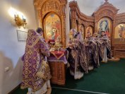 19-Архиепископ Амфилохий совершил Божественную Литургию в Неделю 4-ю Великого поста