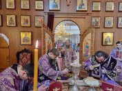 25-Архиепископ Амфилохий совершил Божественную Литургию в Неделю 4-ю Великого поста