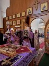 26-Архиепископ Амфилохий совершил Божественную Литургию в Неделю 4-ю Великого поста