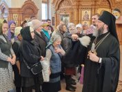 39-Архиепископ Амфилохий совершил Божественную Литургию в Неделю 4-ю Великого поста