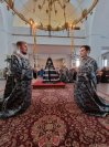 16-В Андреевском кафедральном соборе было совершено вечернее богослужение с чтением первой части Великого покаянного канона преподобного Андрея Критского