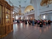 18-В Андреевском кафедральном соборе было совершено вечернее богослужение с чтением первой части Великого покаянного канона преподобного Андрея Критского